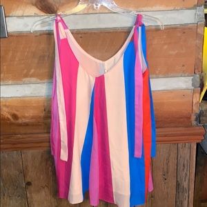 Buddy love colorful too with tie shoulders